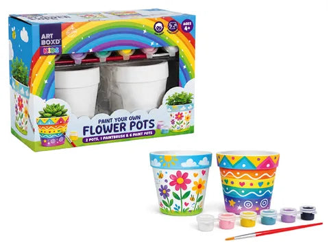 1pack PAINT YOUR OWN POTS KIT