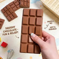 1pc Squishy Squeeze - Treat Series Chocolate - 7cm x 16cm - Assorted Colours