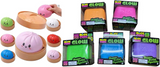 Combo - 1pc Squishy Glow in the Dark + 1pc Squishy Bun 10CM Assorted Colours