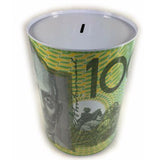 Copy of $50 JUMBO Dollar Note Money Tin Australian Box Jar Piggy Bank Coin OZ Variety
