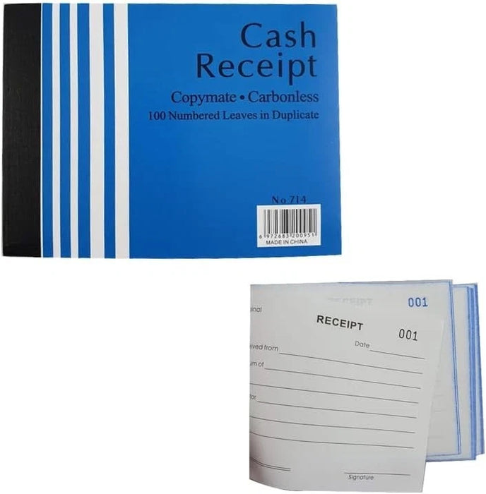 DUPLICATE RECEIPT BOOK 100PG