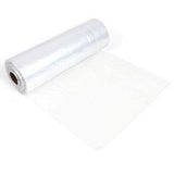 1 ROLL Roll Produce Bags Gusset Bag Freezer Clear Heavy Duty Plastic Food Grade Meats