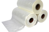 6 Rolls (1 Ctn) Roll Produce Bags Gusset Bag Freezer Clear Heavy Duty Plastic Food Grade Meats