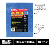 Tarpaulin 300cm X 360cm (10' X 12')