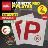 2pk Magnectic P Plates