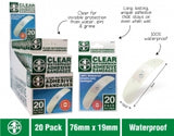 Clear Waterproof Adhesive Bandages