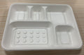 5 Compartment Sugarcane Tray
