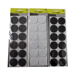 1 pack Felt Adhesive Round Shape Pk12