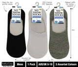 1 Pair Mens No Show Socks