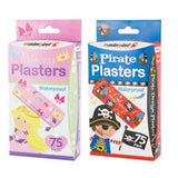 Plasters Kids Waterproof Pk75 2 Asstd Pirate And Princess