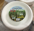 9 Inch Sugarcane Disposable Plates