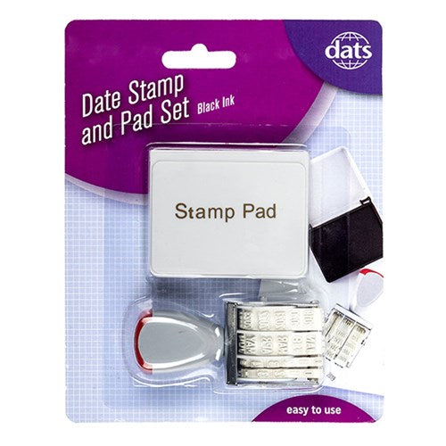 1pack Stamp Date & Pad Set