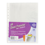 Sheet Protector A4 Pk 20