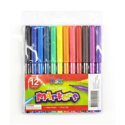Markers Pk 12 Fine Point