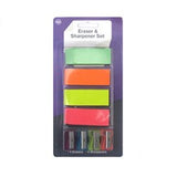 Erasers Pk4 & Pencil Sharpeners Pk4