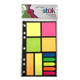 Sticky Notes Asstd Shapes 25 Sheets Per Pad 11 Pads