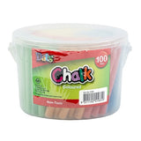 Chalk Coloured 100pcs in Bucket