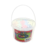 Chalk Bucket 100 Pieces Coloured