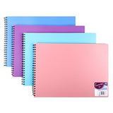 Diary Visual Art PP Col 110gsm A3 120pg Short Spiral
