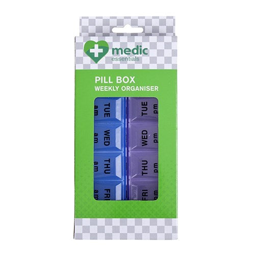 Pill Box Weekly Organiser