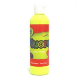 Paint Washable Bottle 250ml Fluro Yellow