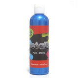 Paint Washable Bottle 250ml Metallic Blue
