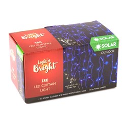 Lights Solar Curtain Led