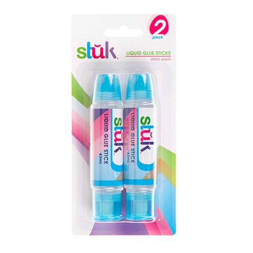 1pack Glue Stick Liquid 43mL 2pcs