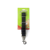 Dog Car Seat Safety Belt 2.5cmx30-50cm Adjustable Black