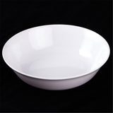 Melamine Bowl Cereal White 19.5x19.5x5.2cm