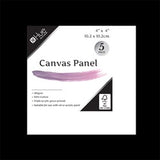 Canvas Panel Cotton 280gsm 3mm 4x4in 5pk P3.1 Fsc-Mix 70%