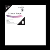 Canvas Panel Cotton 280gsm 3mm 8x8in 2pk P3.1 Fsc-Mix 70%