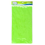 Tablecloth Plastic 137x274cm Lime Green
