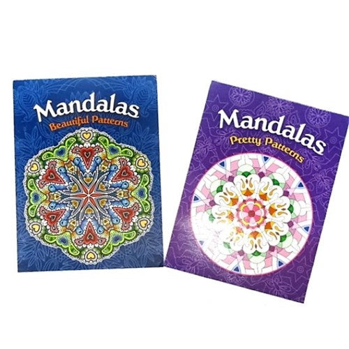 1pc Book Coloring Mandalas Patterns 24sheets
