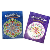 Book Colouring Mandalas Patterns 24sheets