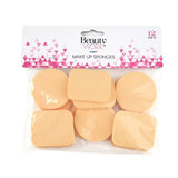 Sponge Cosmetic Make Up Pk12 Asstd Shapes