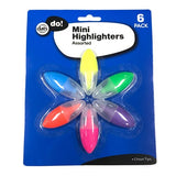 Highlighters 6pk Mini