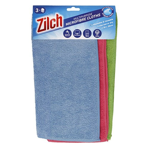 Cloth Cleaning Multipurpose Microfibre 30x30cm Pcs3