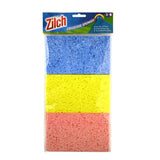 Sponge Cellulose 3 Colours Pk3