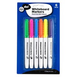 Markers Whiteboard Pk6 Asstd Colours