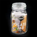 Glass Clip Jar Square 1500ml