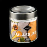 Glass Jar Round Window Lid 750ml