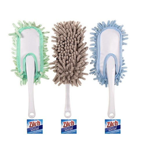 1pc Duster Chenille 3 Assorted Colours