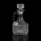 Glass Oil Bottle 360ml Diamond 9.5x7.5x17.2cm