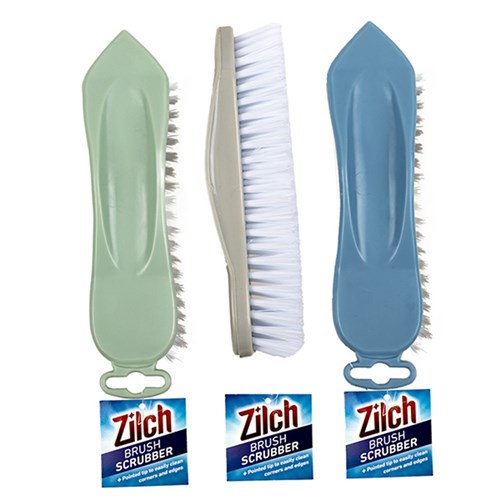 1pc Brush Scrubber Pointed Tip Assorted Colors 20x4.5x4.5cm