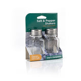 Shaker Salt and Pepper Glass Pk2