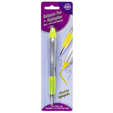 Copy of Pen Ballpoint Highlighter Dual Tips 1pk Black Ink Yellow HL