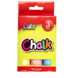 1pack Chalk Jumbo Coloured 3pcs in Col Box