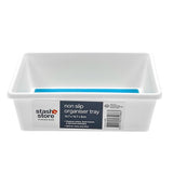 Shelf Organiser Non Slip Tray 16.7x16.7x5cm