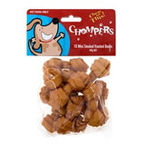 Dog Mini Smoked Knotted Bones 6cm Pk10 100g